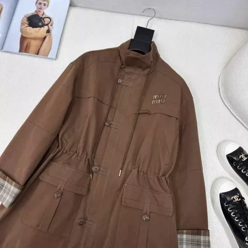 Replica MIU MIU Jackets Long Sleeved For Women #1351022 $105.00 USD for Wholesale