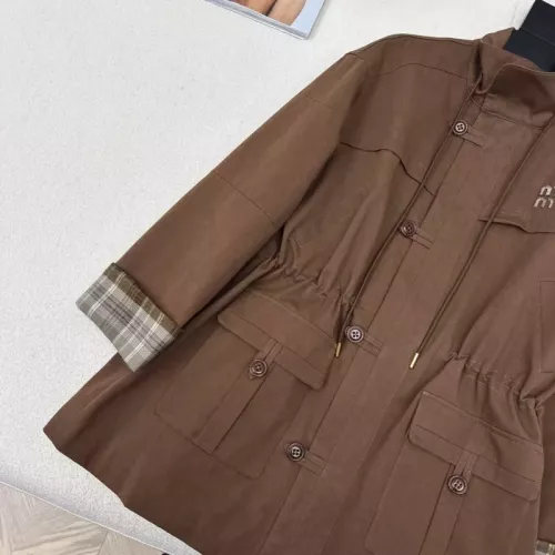 Replica MIU MIU Jackets Long Sleeved For Women #1351022 $105.00 USD for Wholesale
