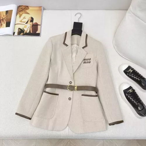Wholesale MIU MIU Jackets Long Sleeved For Women #1351023 $100.00 USD, Wholesale Quality Replica MIU MIU Jackets