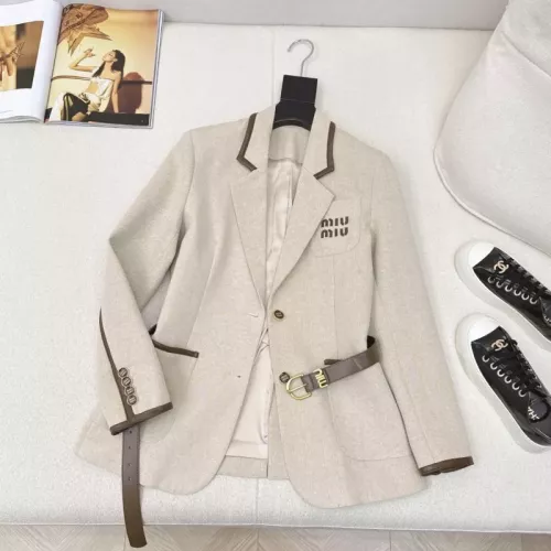 Replica MIU MIU Jackets Long Sleeved For Women #1351023 $100.00 USD for Wholesale