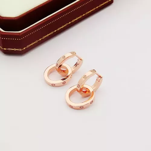 Wholesale Cartier Earrings For Women #1351028 $27.00 USD, Wholesale Quality Replica Cartier Earrings