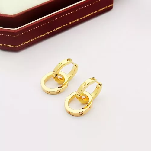 Wholesale Cartier Earrings For Women #1351029 $27.00 USD, Wholesale Quality Replica Cartier Earrings