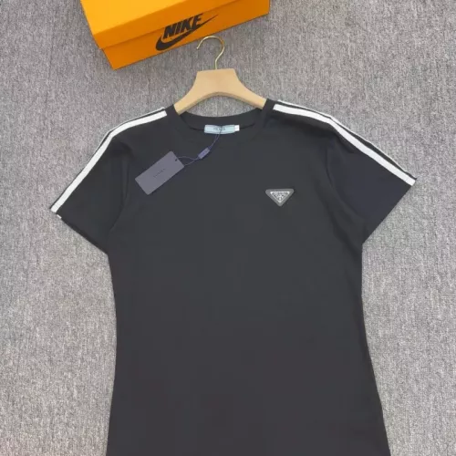 Wholesale Prada T-Shirts Short Sleeved For Women #1351040 $48.00 USD, Wholesale Quality Replica Prada T-Shirts