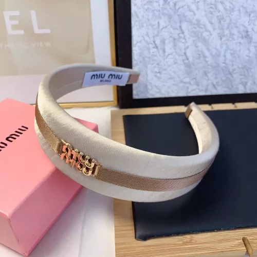 Wholesale MIU MIU Headband For Women #1351085 $27.00 USD, Wholesale Quality Replica MIU MIU Headband