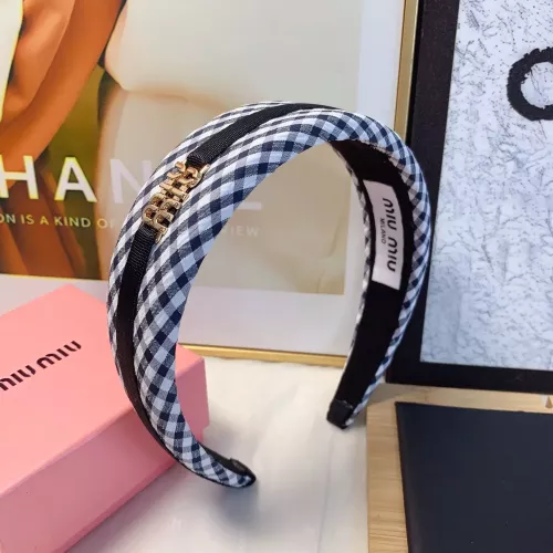Wholesale MIU MIU Headband For Women #1351087 $27.00 USD, Wholesale Quality Replica MIU MIU Headband