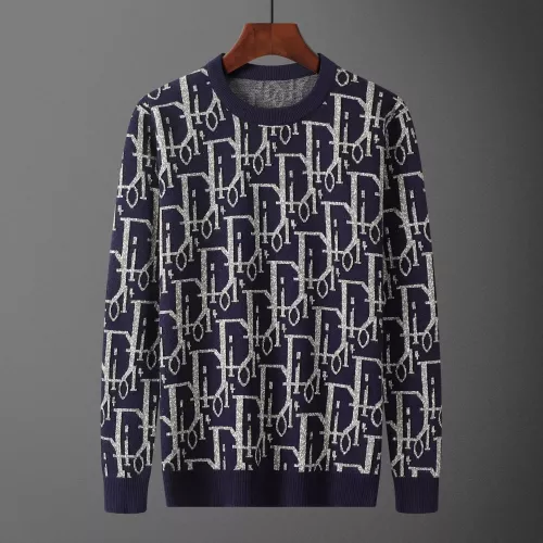 Wholesale Christian Dior Sweaters Long Sleeved For Men #1351088 $42.00 USD, Wholesale Quality Replica Christian Dior Sweaters