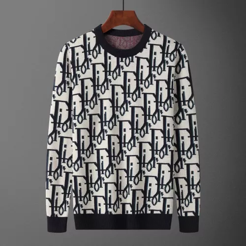 Wholesale Christian Dior Sweaters Long Sleeved For Men #1351089 $42.00 USD, Wholesale Quality Replica Christian Dior Sweaters