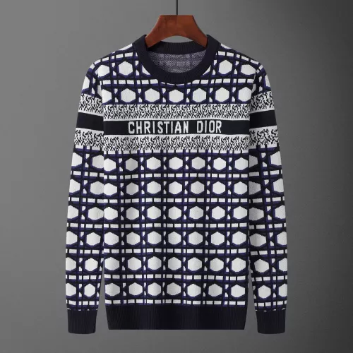 Wholesale Christian Dior Sweaters Long Sleeved For Men #1351091 $42.00 USD, Wholesale Quality Replica Christian Dior Sweaters