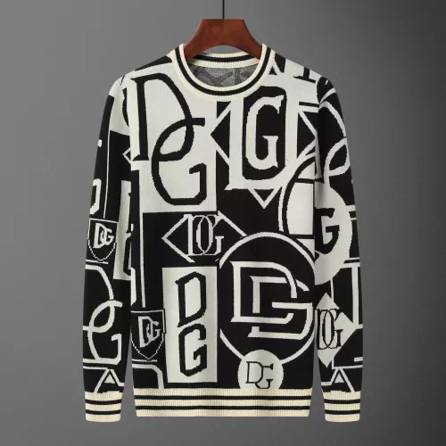 Wholesale Dolce &amp; Gabbana D&amp;G Sweaters Long Sleeved For Men #1351094 $42.00 USD, Wholesale Quality Replica Dolce &amp; Gabbana D&amp;G Sweaters