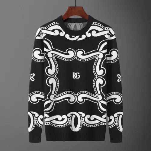 Wholesale Dolce &amp; Gabbana D&amp;G Sweaters Long Sleeved For Men #1351097 $42.00 USD, Wholesale Quality Replica Dolce &amp; Gabbana D&amp;G Sweaters