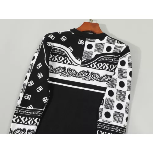 Replica Dolce & Gabbana D&G Sweaters Long Sleeved For Men #1351098 $42.00 USD for Wholesale