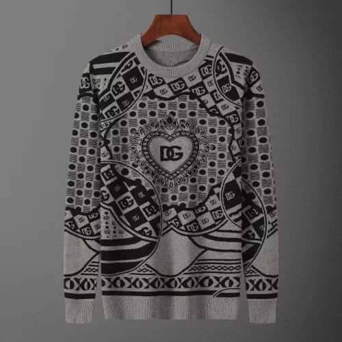 Wholesale Dolce &amp; Gabbana D&amp;G Sweaters Long Sleeved For Men #1351099 $42.00 USD, Wholesale Quality Replica Dolce &amp; Gabbana D&amp;G Sweaters
