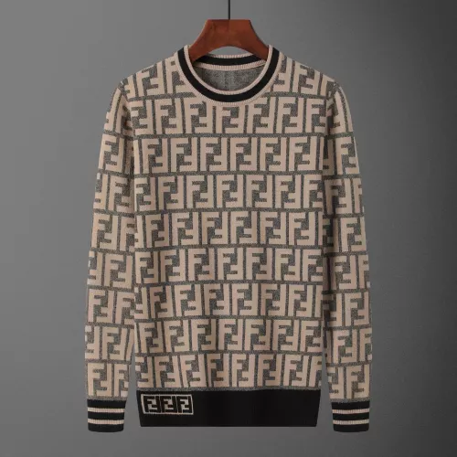Wholesale Fendi Sweaters Long Sleeved For Men #1351104 $42.00 USD, Wholesale Quality Replica Fendi Sweaters
