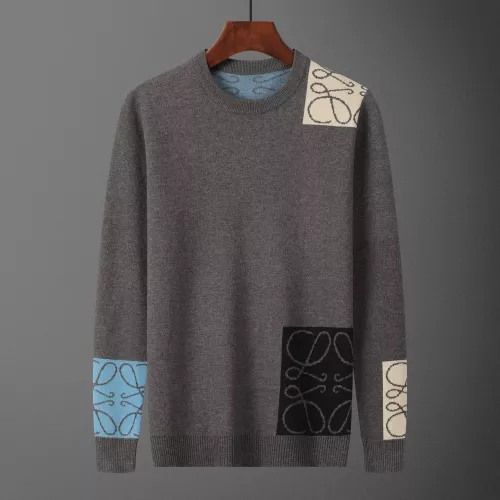 Wholesale LOEWE Sweaters Long Sleeved For Men #1351116 $42.00 USD, Wholesale Quality Replica LOEWE Sweaters
