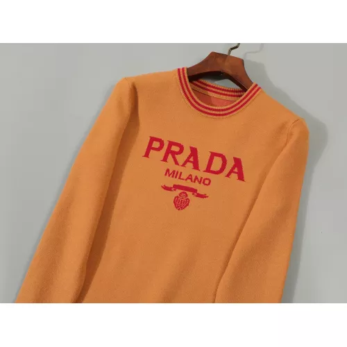 Replica Prada Sweaters Long Sleeved For Men #1351125 $42.00 USD for Wholesale