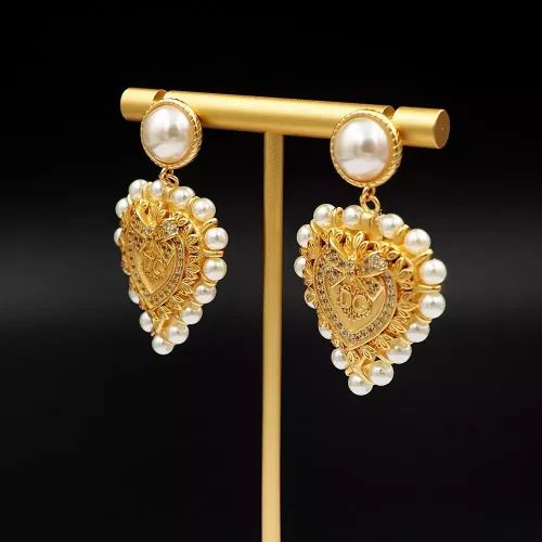 Replica Dolce & Gabbana D&G Earrings For Women #1351156 $29.00 USD for Wholesale