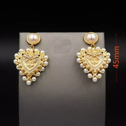 Replica Dolce & Gabbana D&G Earrings For Women #1351156 $29.00 USD for Wholesale