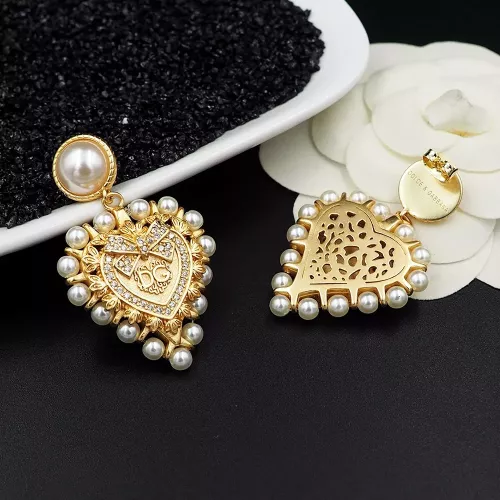 Replica Dolce & Gabbana D&G Earrings For Women #1351156 $29.00 USD for Wholesale
