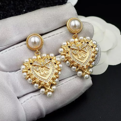 Replica Dolce & Gabbana D&G Earrings For Women #1351156 $29.00 USD for Wholesale
