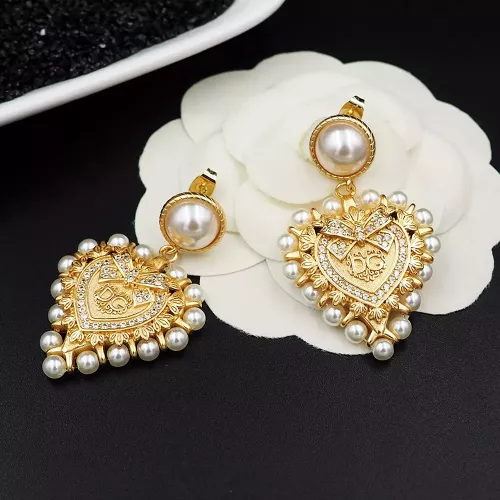 Replica Dolce & Gabbana D&G Earrings For Women #1351156 $29.00 USD for Wholesale