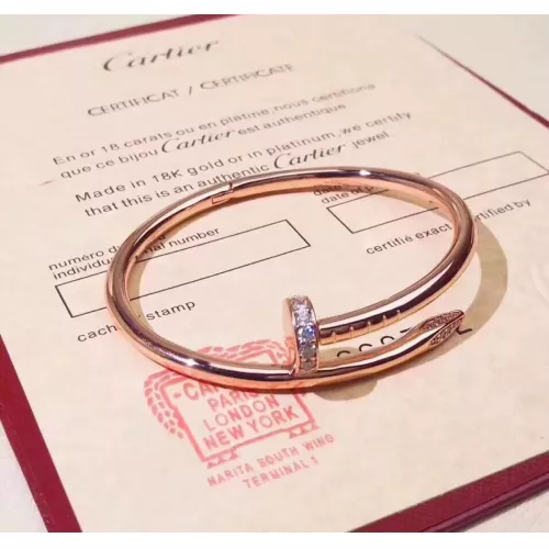 Wholesale Cartier bracelets In Rose Gold #1351158 $29.00 USD, Wholesale Quality Replica Cartier bracelets