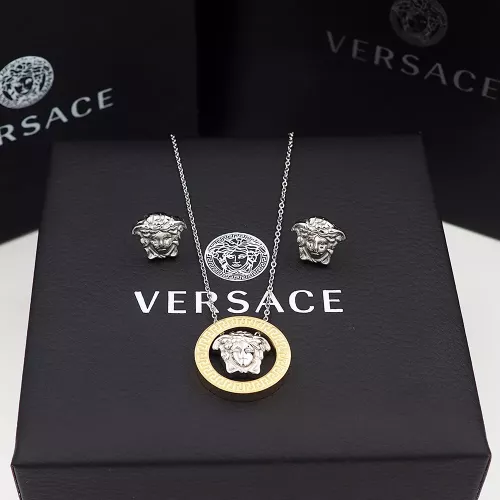 Wholesale Versace Jewelry Set #1351160 $40.00 USD, Wholesale Quality Replica Versace Jewelry Set