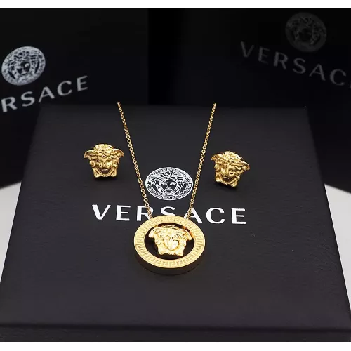 Wholesale Versace Jewelry Set #1351162 $40.00 USD, Wholesale Quality Replica Versace Jewelry Set