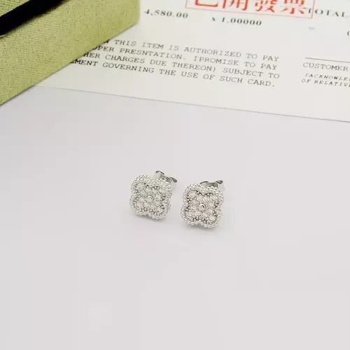 Wholesale Van Cleef &amp; Arpels Earrings For Women #1351207 $25.00 USD, Wholesale Quality Replica Van Cleef &amp; Arpels Earrings