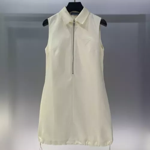 Wholesale Prada Dresses Short Sleeved For Women #1351224 $100.00 USD, Wholesale Quality Replica Prada Dresses
