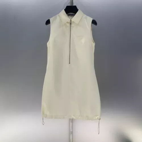 Replica Prada Dresses Short Sleeved For Women #1351224 $100.00 USD for Wholesale