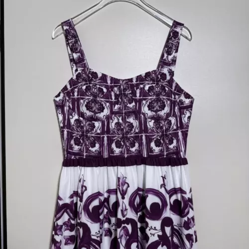 Replica Dolce & Gabbana Dresses Sleeveless For Women #1351228 $108.00 USD for Wholesale