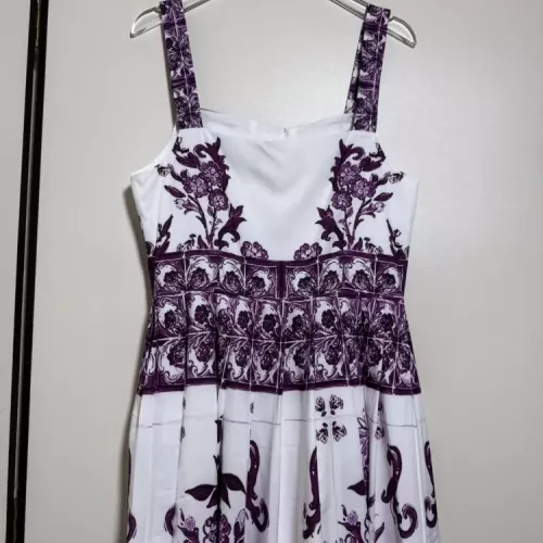 Replica Dolce & Gabbana Dresses Sleeveless For Women #1351229 $108.00 USD for Wholesale