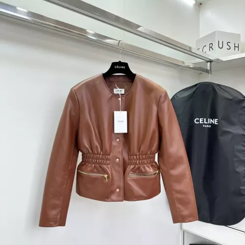 Wholesale Celine Jackets Long Sleeved For Women #1351253 $102.00 USD, Wholesale Quality Replica Celine Jackets