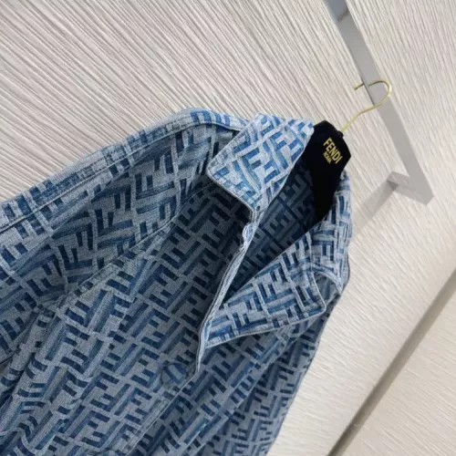 Replica Fendi Coat Long Sleeved For Women #1351269 $100.00 USD for Wholesale