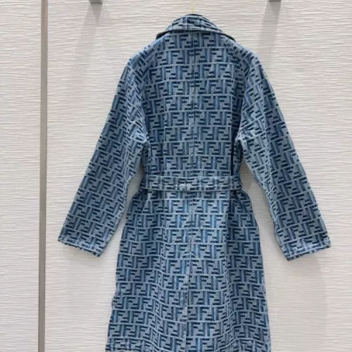 Replica Fendi Coat Long Sleeved For Women #1351269 $100.00 USD for Wholesale