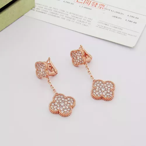 Wholesale Van Cleef &amp; Arpels Earrings For Women #1351371 $34.00 USD, Wholesale Quality Replica Van Cleef &amp; Arpels Earrings