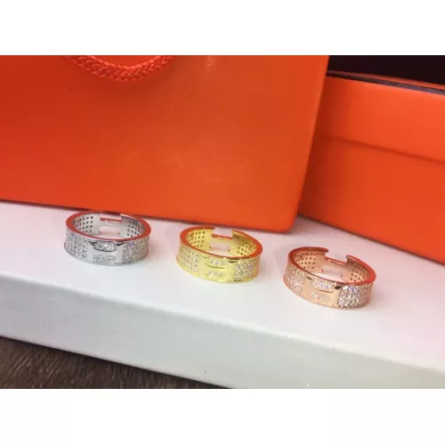 Replica Hermes Rings In Gold #1351391 $27.00 USD for Wholesale