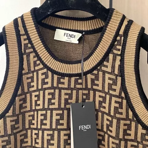 Replica Fendi Sweaters Sleeveless For Women #1351393 $96.00 USD for Wholesale