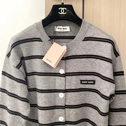 Replica MIU MIU Sweaters Long Sleeved For Women #1351400 $98.00 USD for Wholesale