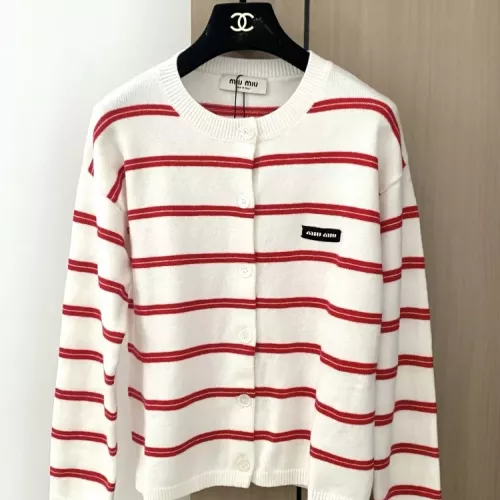 Wholesale MIU MIU Sweaters Long Sleeved For Women #1351401 $98.00 USD, Wholesale Quality Replica MIU MIU Sweaters