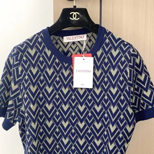 Replica Valentino Sweaters Short Sleeved For Women #1351406 $96.00 USD for Wholesale