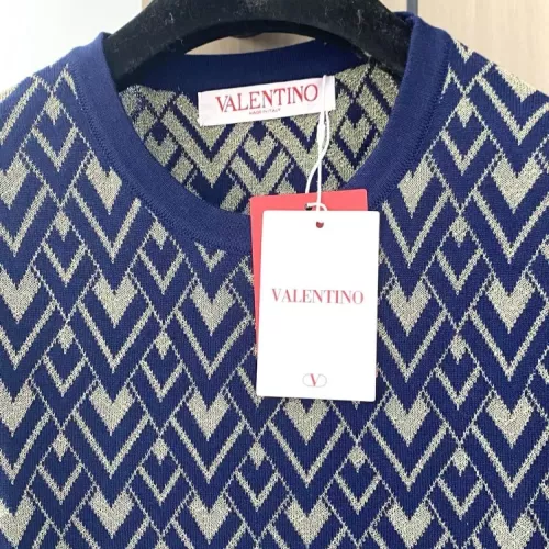 Replica Valentino Sweaters Short Sleeved For Women #1351406 $96.00 USD for Wholesale