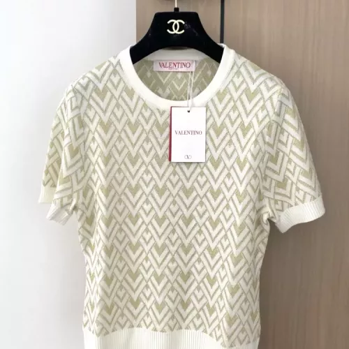 Wholesale Valentino Sweaters Short Sleeved For Women #1351407 $96.00 USD, Wholesale Quality Replica Valentino Sweaters