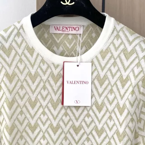 Replica Valentino Sweaters Short Sleeved For Women #1351407 $96.00 USD for Wholesale
