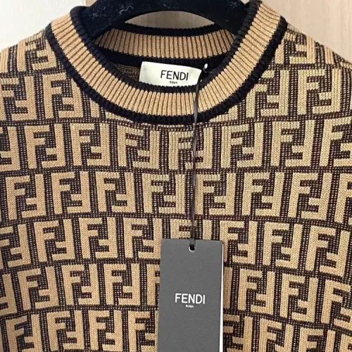 Replica Fendi Dresses Short Sleeved For Women #1351420 $100.00 USD for Wholesale