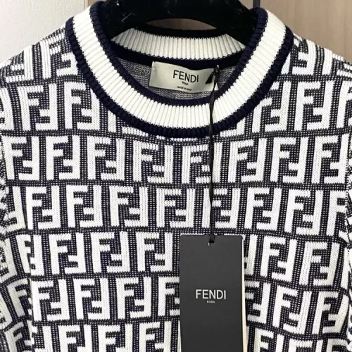 Replica Fendi Dresses Short Sleeved For Women #1351421 $100.00 USD for Wholesale