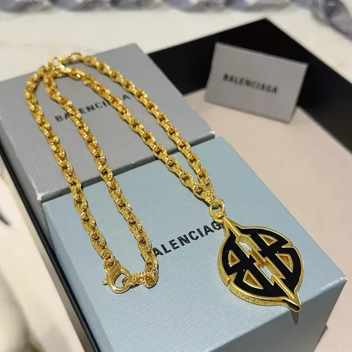 Wholesale Balenciaga Necklaces #1351435 $56.00 USD, Wholesale Quality Replica Balenciaga Necklaces