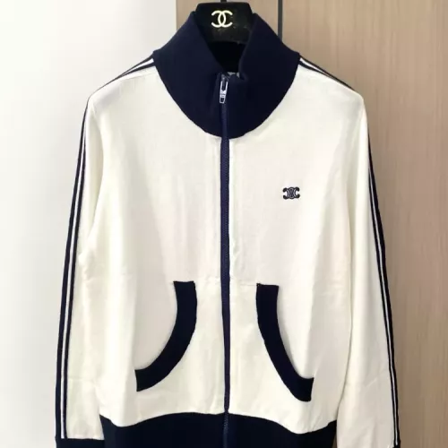 Wholesale Celine Jackets Long Sleeved For Women #1351441 $105.00 USD, Wholesale Quality Replica Celine Jackets