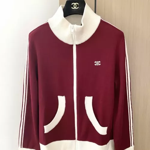 Wholesale Celine Jackets Long Sleeved For Women #1351443 $105.00 USD, Wholesale Quality Replica Celine Jackets