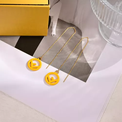 Wholesale Fendi Earrings For Women #1351494 $27.00 USD, Wholesale Quality Replica Fendi Earrings